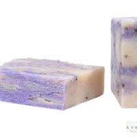 Lavender Flowers Soap Bar - Handmade Natural Organic Soap, Cleansing Bar