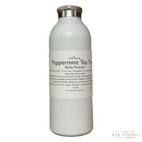 Body Powder Peppermint Tea Tree 4 oz - Dusting Powder, Talc Free Powder, Gift for Her