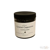 Caramel Cappuccino Coffee Scrub - Natural Exfoliating Scrub, Organic Body Polish, Coffee Infused