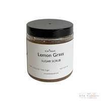 Sugar Scrub Lemon Grass - Sugar Scrubs, Body Scrub, Exfoliating Scrub, Organic Body Scrub