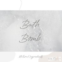 Bath Bomb Mistletoe - Bath Bomb, Organic Bath Bomb, All Natural Bath Bomb