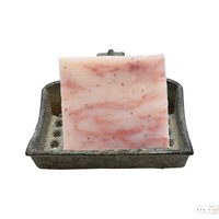 Summer Strawberry Soap Bar - Natural Handmade Organic Soap, Cold Process Bar