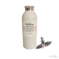 Body Powder Mistletoe 4 oz - Dusting Powder, Talc Free Powder, Gift for Her