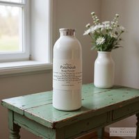 Body Powder Patchouli 4 oz - Dusting Powder, Talc Free Powder, Gift for Her