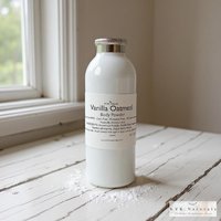 Body Powder Vanilla Oatmeal 4 oz - Dusting Powder, Talc Free Powder, Gift for Her
