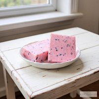Lemonade Watermelon Soap Bar - Natural Handmade Organic Soap, Cold Process Bar, Homemade Soap