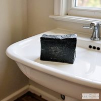 Activated Charcoal Soap Bar -  Natural Handmade Organic Soap, Cold Process Bar, Homemade Soap
