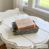 Orange Vanilla Soap Bar - Natural Handmade Organic Soap, Cold Process Bar, Homemade Soap