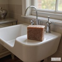 Oatmeal Milk Honey Goat Milk Soap Bar - Natural Handmade Organic Soap, Cold Process Bar, Homemade Soap