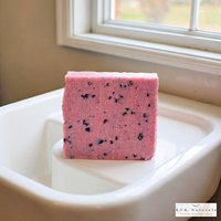 Lemonade Watermelon Soap Bar - Natural Handmade Organic Soap, Cold Process Bar, Homemade Soap