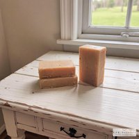 Turmeric Orange & Honey Soap Bar - Natural Handmade Organic Soap, Cold Process Bar, Homemade Soap