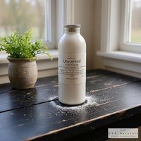 Body Powder Unscented 4 oz - Dusting Powder, Talc Free Powder, Gift for Her