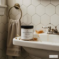 Oatmeal Milk Honey Sugar Scrub - Exfoliating Organic Body Scrub