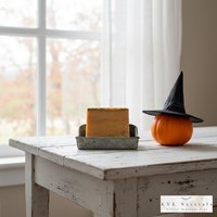 Bewitching Orange Spice Soap Bar: Natural Handmade Autumn Soap