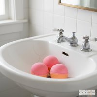 Fall Apple Bath Bomb -  Organic, All Natural Fizzy Treat