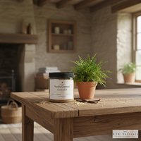 Vanilla Oatmeal Sugar Scrub - Exfoliating Organic Body Scrub