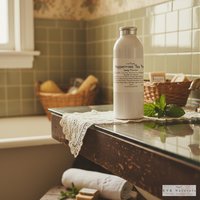 Peppermint Tea Tree Body Powder: Talc-Free Dusting Powder, 4 oz