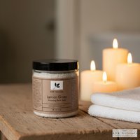 Lemon Grass Foaming Bath Salt - 8 oz Soak for Relaxation and Pampering, Self Care