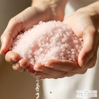 Cherry Almond Foaming Bath Salt - 8 oz Soak for Relaxation and Pampering, Self Care