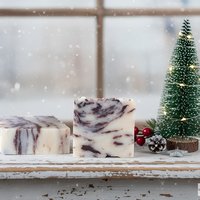 Chocolate Cinnamon Soap Bar: Natural Handmade Cold Process Soap