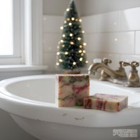 Cranberry Pomegranate Soap Bar: Natural Handmade Cold Process Soap