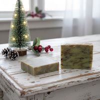 Chocolate Mint Soap Bar: Natural Handmade Cold Process Soap