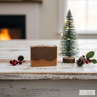 Orange Chocolate Soap Bar: Natural Handmade Cold Process Soap