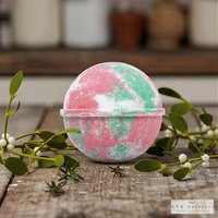 Mistletoe Bath Bomb - Organic, All Natural Fizzy Treat
