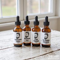 Beard Oil For Men Musk Frankincense - Nourishing Grooming Essential (2 oz)
