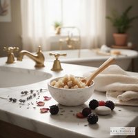 Fruity Musk Scrub - Exfoliating Organic Body Scrub