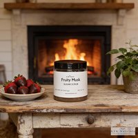 Fruity Musk Scrub - Exfoliating Organic Body Scrub