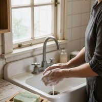 Eco-Friendly Bamboo Wood Soap Dish: Soap Saver with Non-Slip Pads