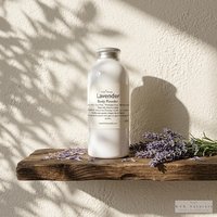 Lavender Body Powder 4 oz – Talc Free Dusting Powder, Gift for Her