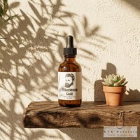 Beard Oil for Men Cedarwood Sage: Nourishing Grooming Essential (2 oz)