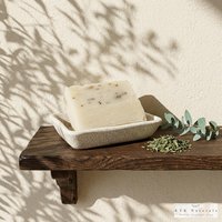Eucalyptus Hemp Tea Tree Soap Bar: Natural Handmade Cold Process Soap