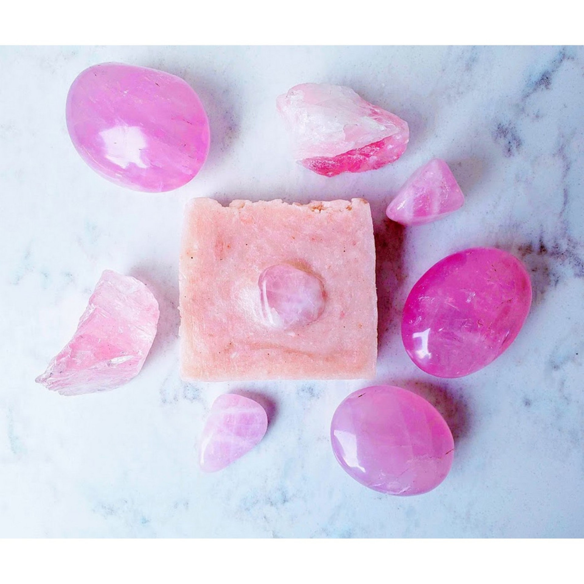 LifeStone - Rose Crystal Massage Bar