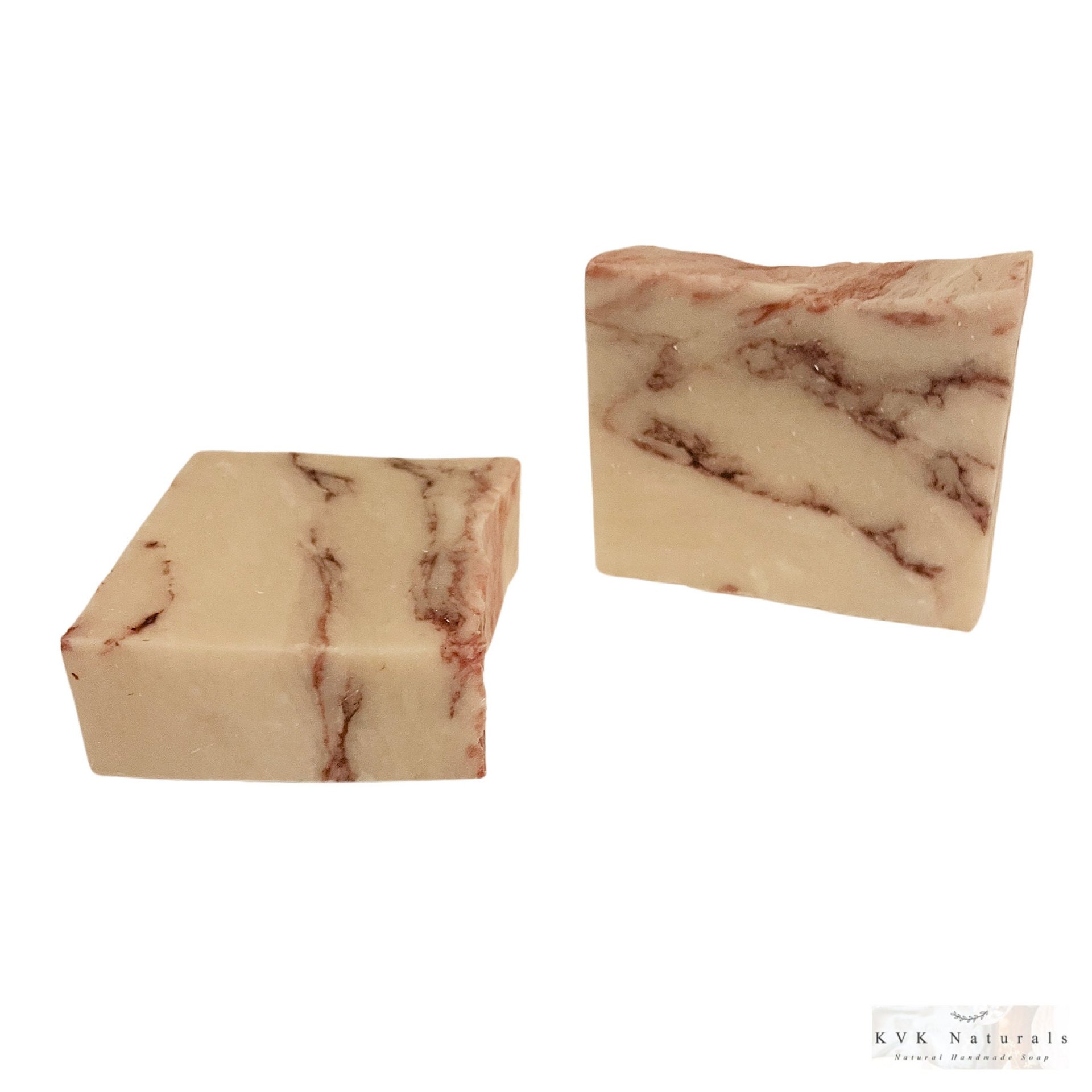 Candy Cane Soap Bar - Handmade Soap, Natural Soap, Organic Soap, Cold Process Soap