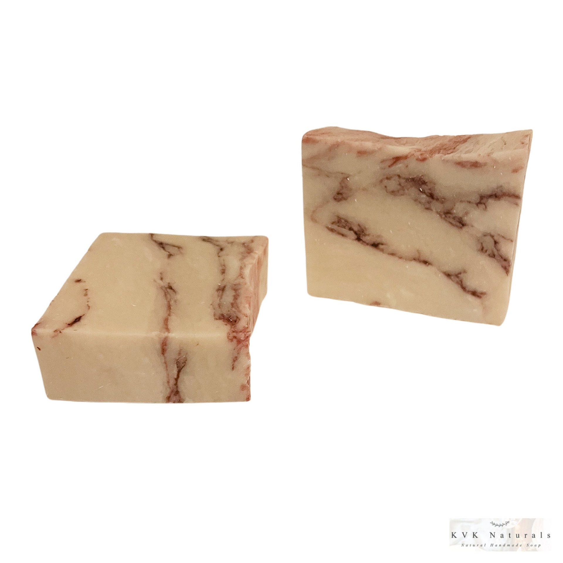 Candy Cane Soap Bar: Handmade Cold Process Soap