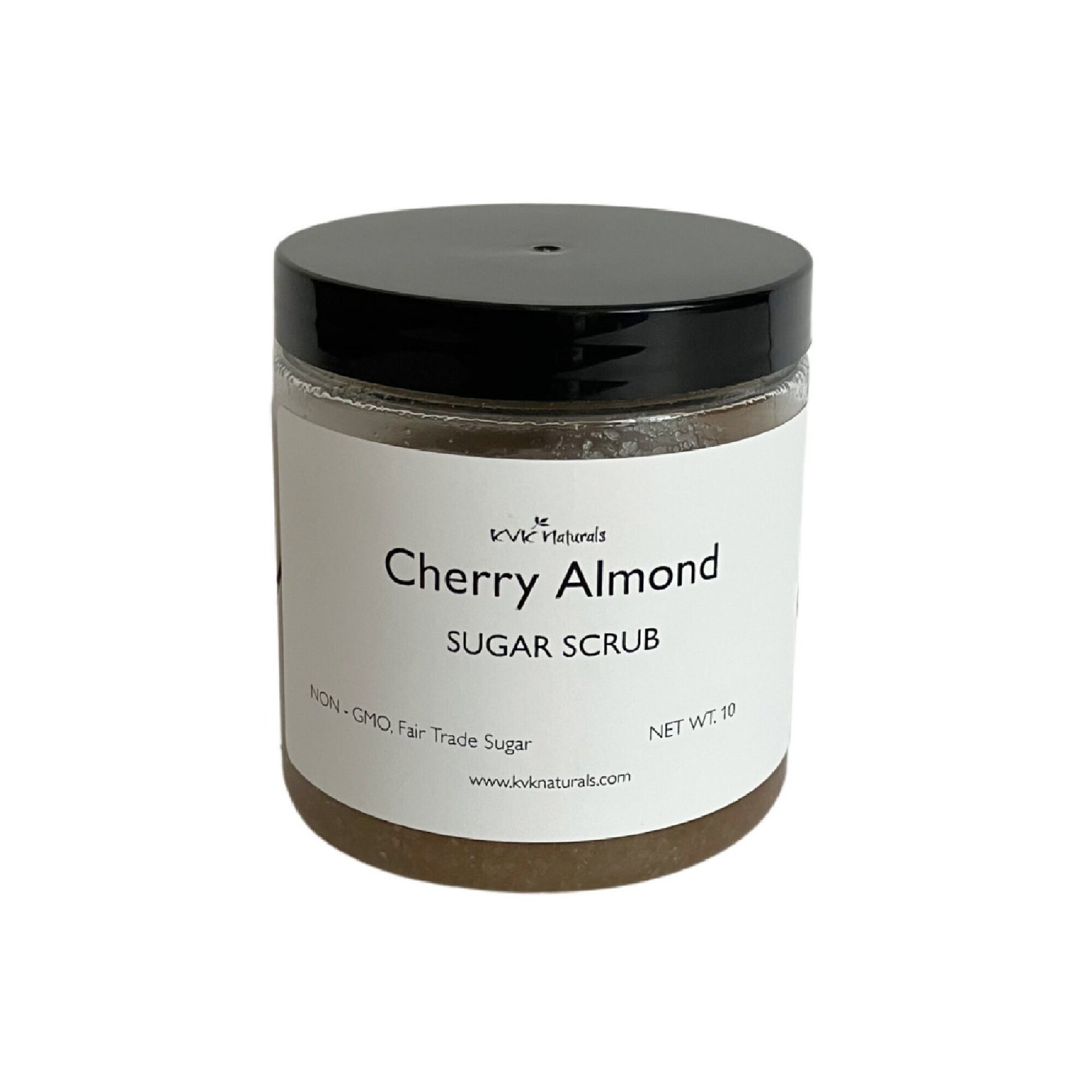 Sugar Scrub Cherry Almond - Sugar Scrubs, Body Scrub, Exfoliating Scrub, Organic Body Scrub