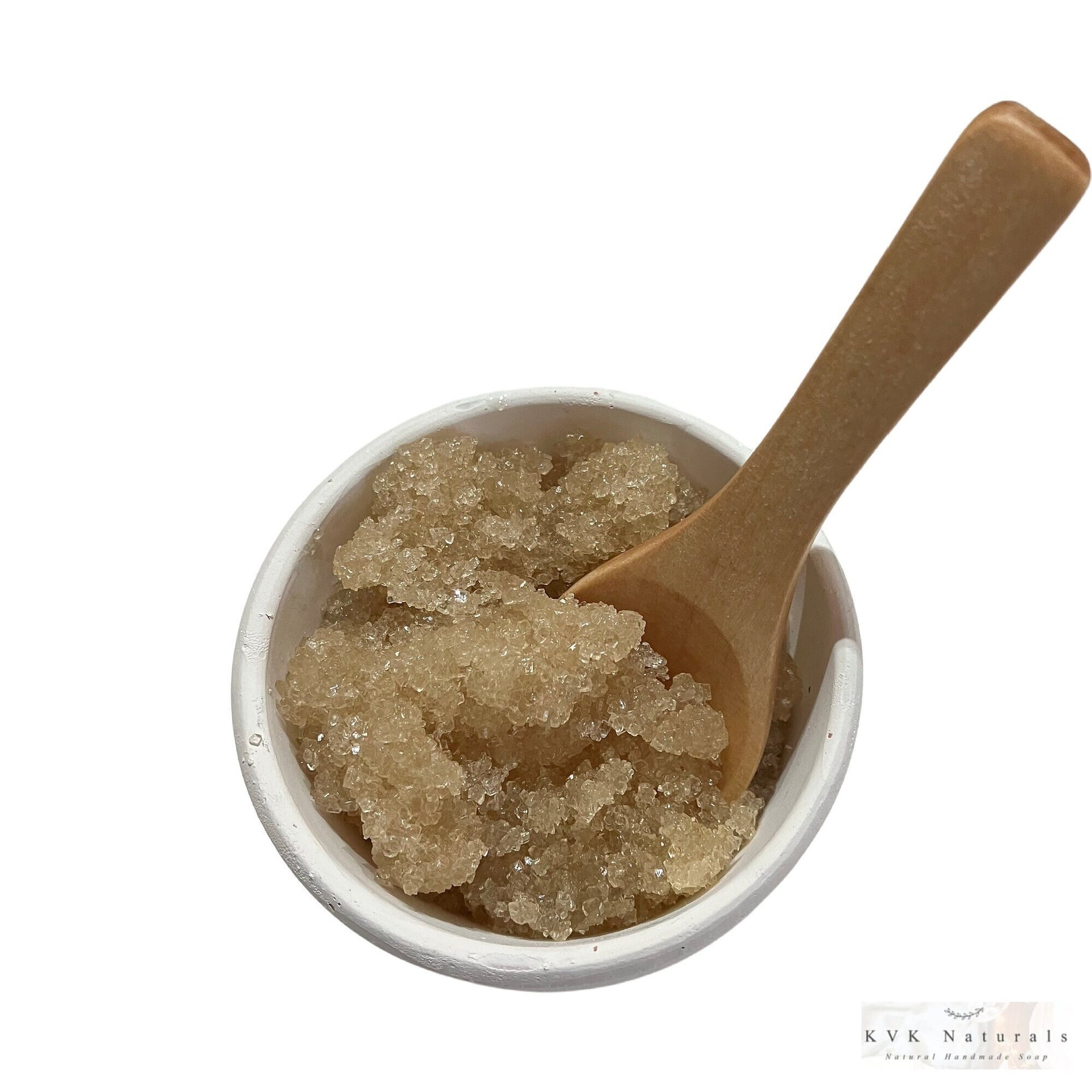 Sugar Scrub Vanilla Oatmeal - Sugar Scrubs, Body Scrub, Exfoliating Scrub, Organic Body Scrub