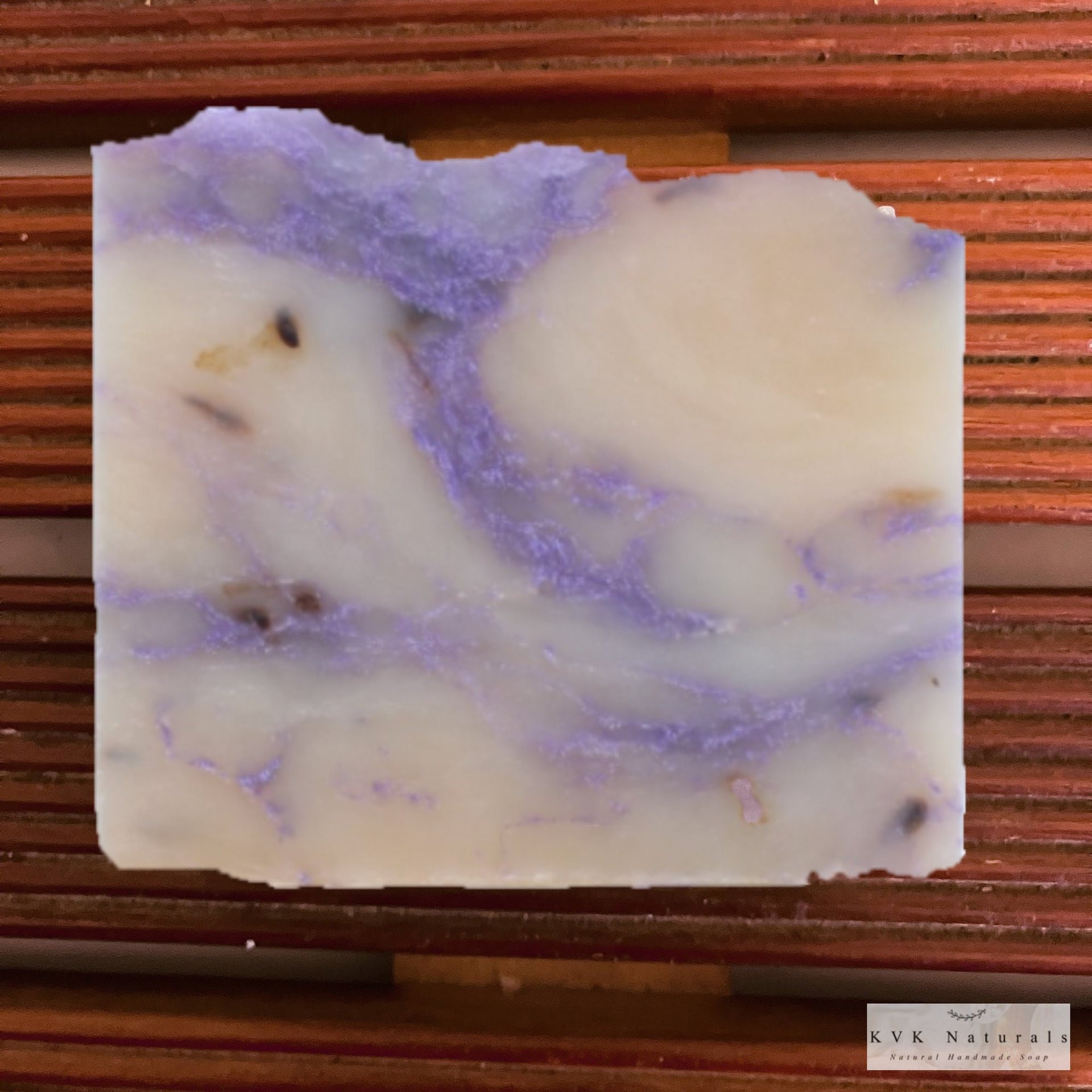 Lavender Flowers Soap Bar - Handmade Natural Organic Soap, Cleansing Bar