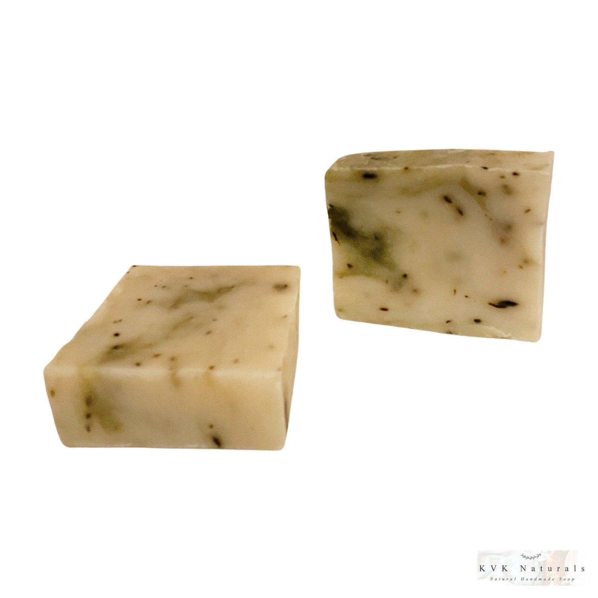 Peppermint Tea Tree Soap Bar - Handmade Natural Organic Soap, Cleansing Bar