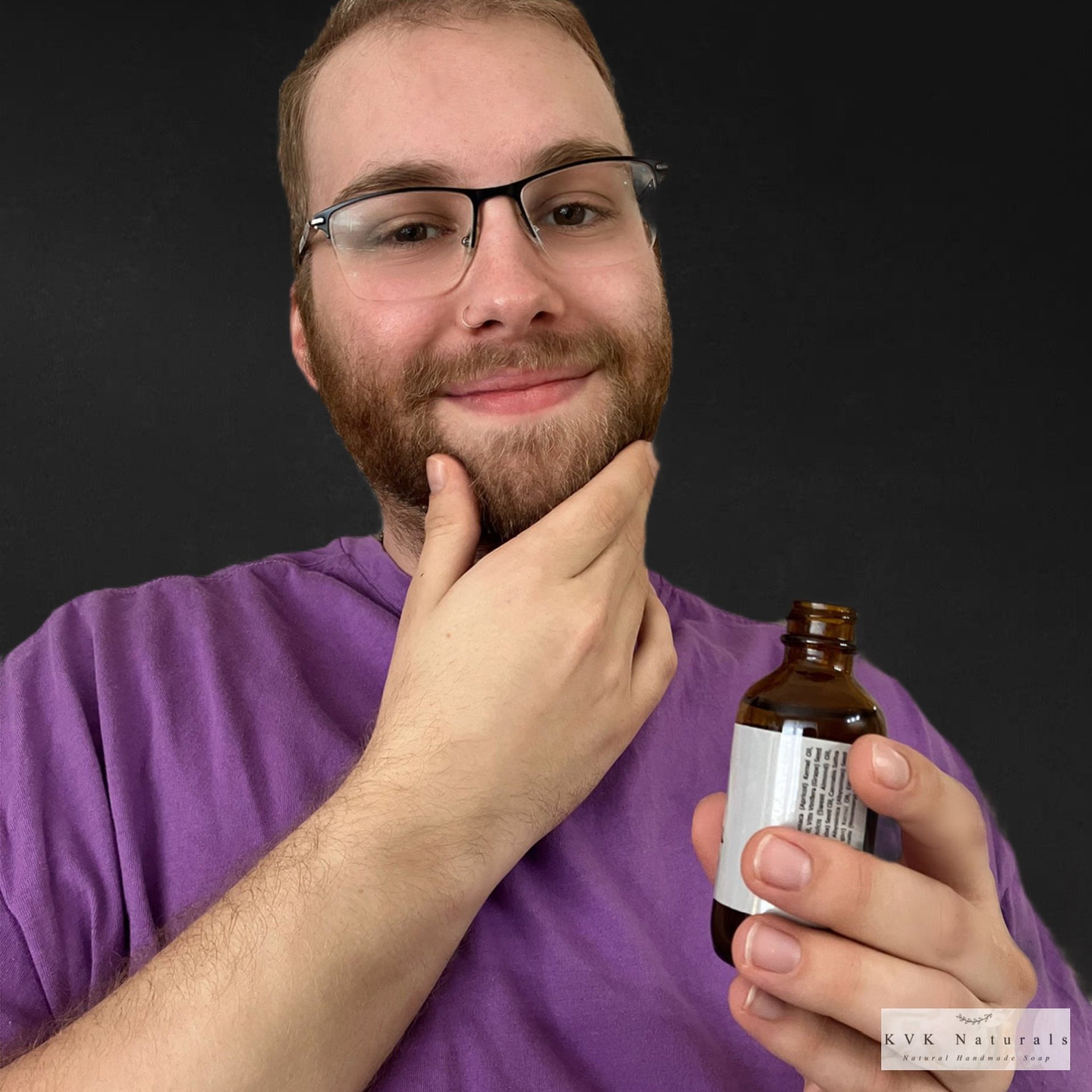 Beard Oil for Men - 2 oz. Bottle, Sandalwood Vanilla Blend, Grooming Essential, Gift for Him