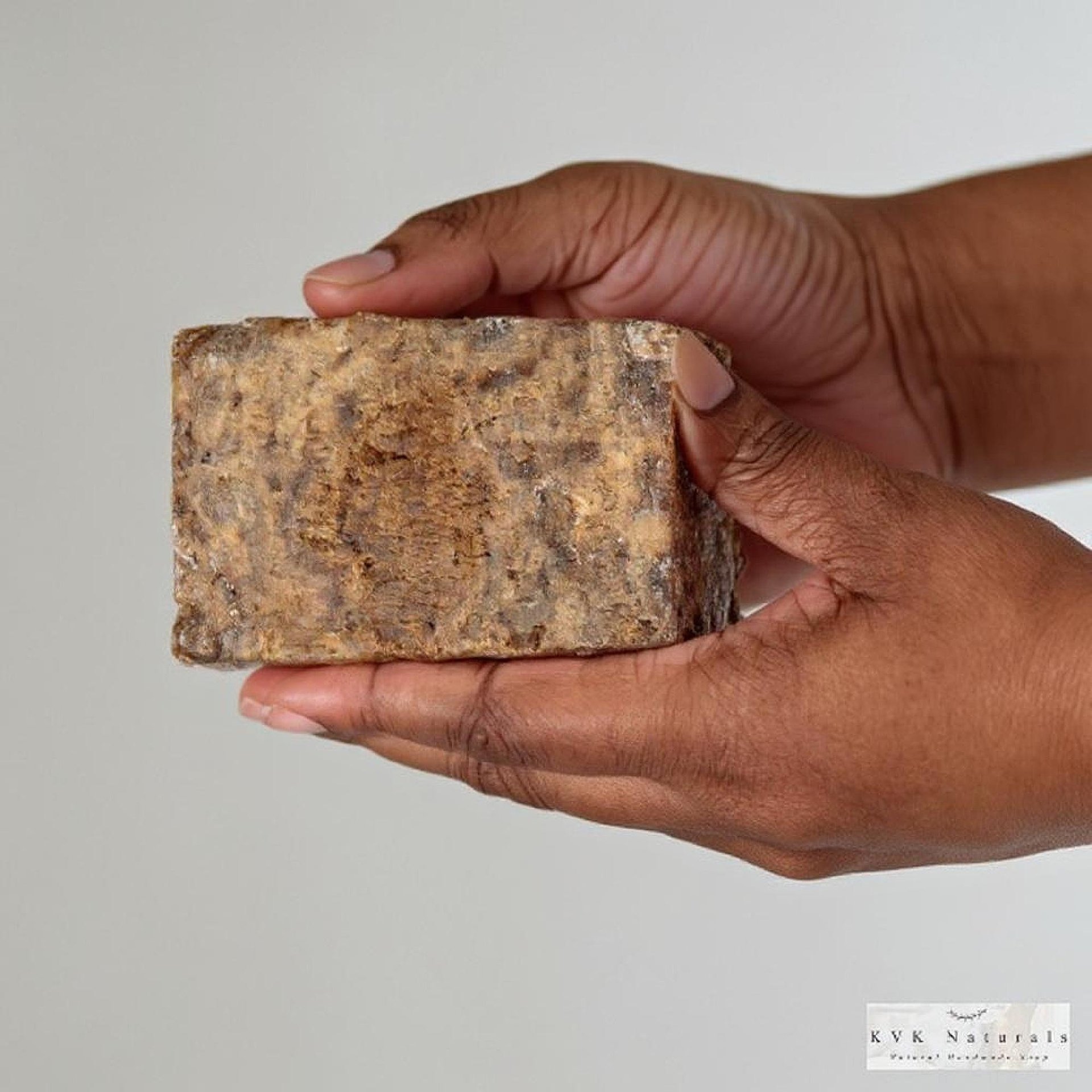 Raw African Black Soap - Natural Handmade Soap, Cleansing Bar