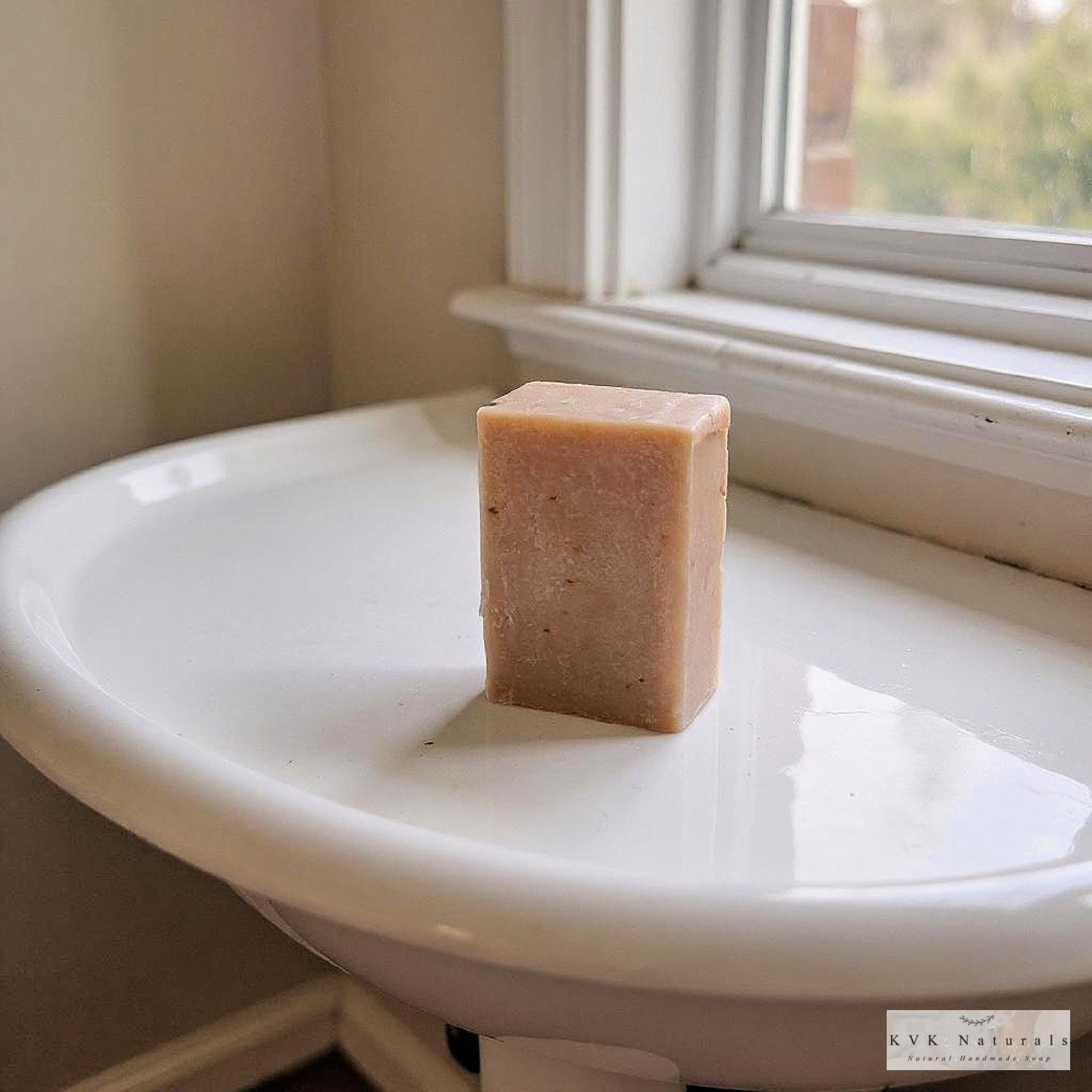 Turmeric Orange & Honey Soap Bar - Natural Handmade Organic Soap, Cold Process Bar, Homemade Soap