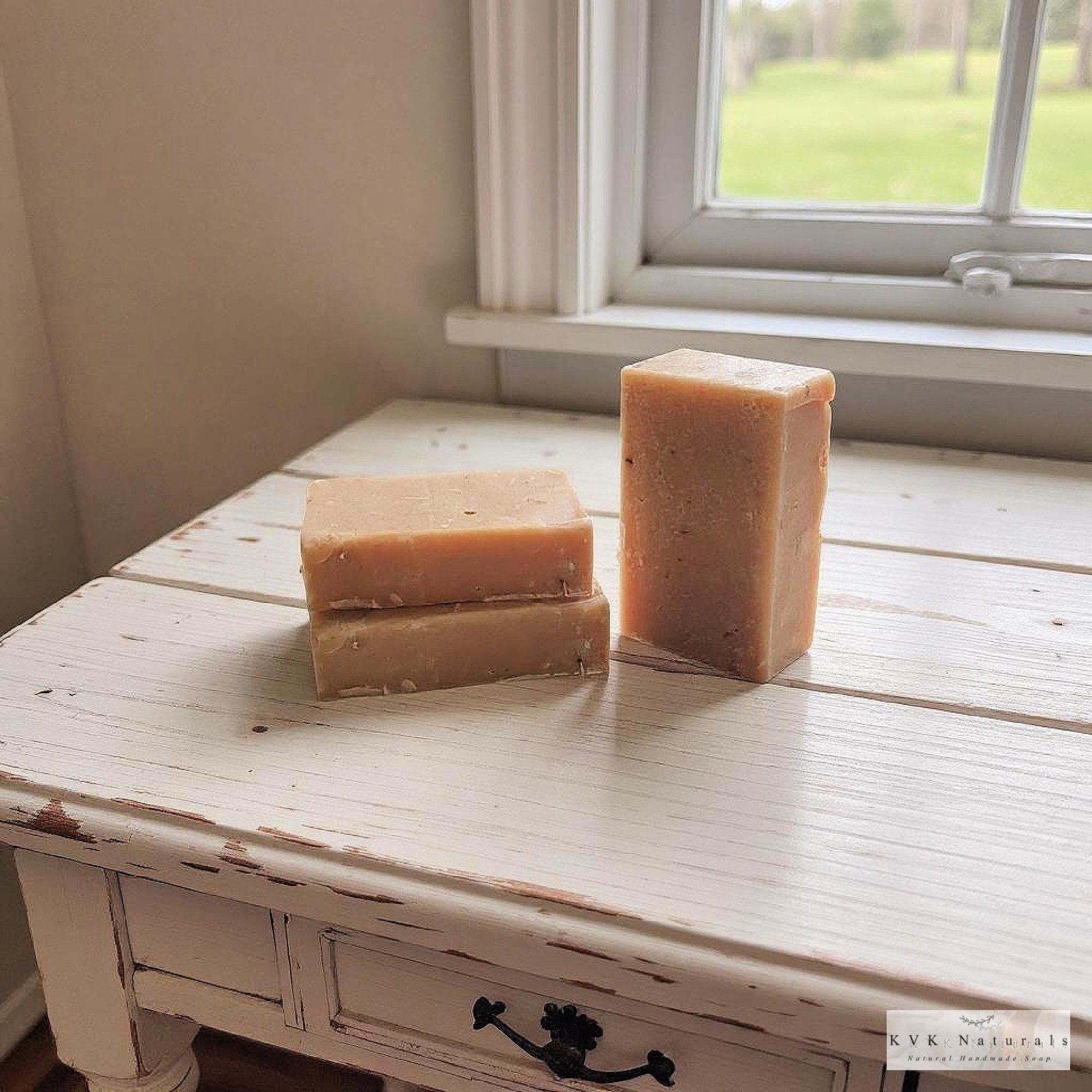 Turmeric Orange & Honey Soap Bar - Natural Handmade Organic Soap, Cold Process Bar, Homemade Soap