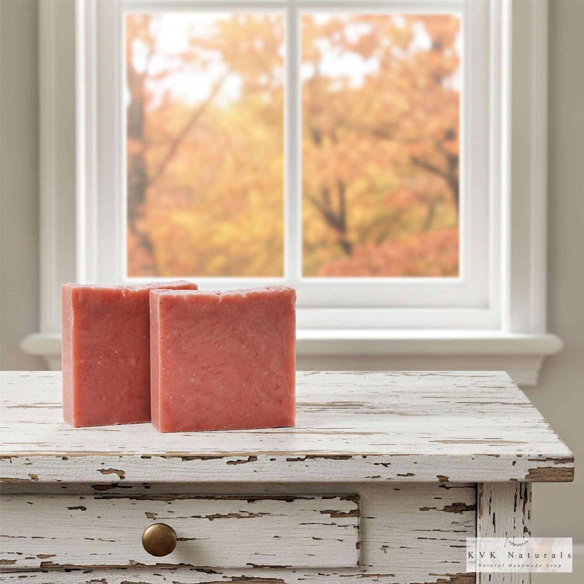 Fall Apple Soap Bar: Natural Handmade Autumn Soap