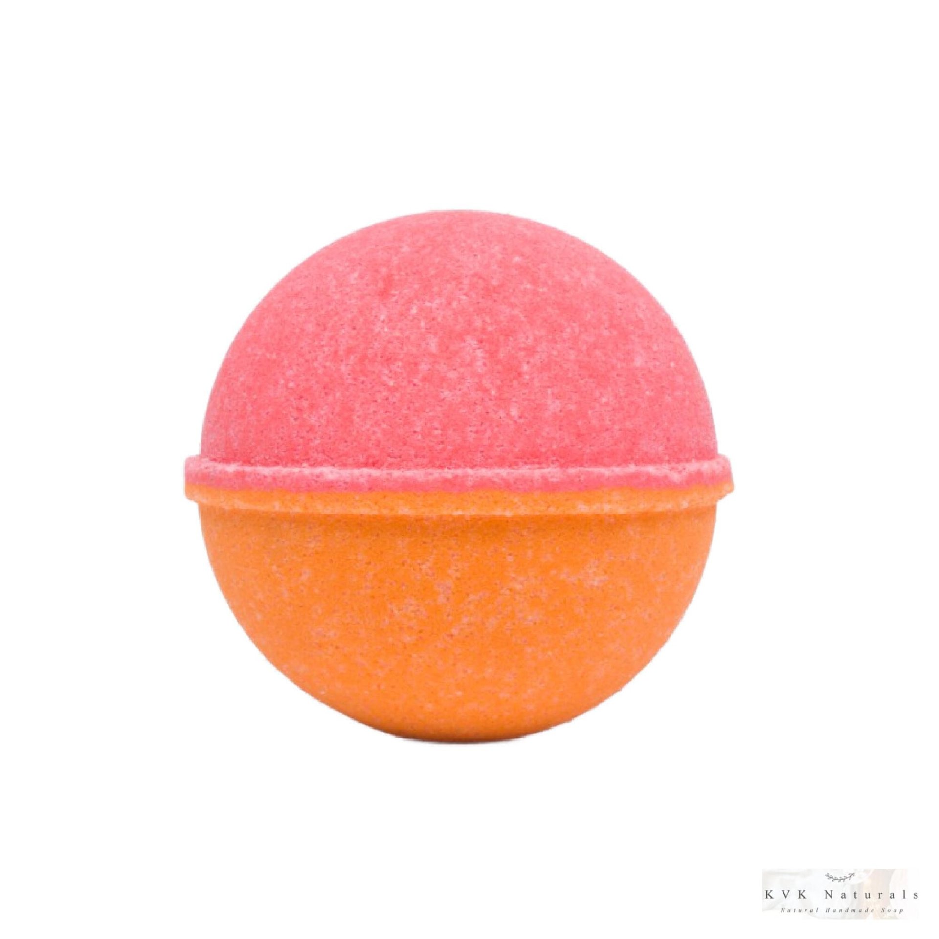 Fall Apple Bath Bomb -  Organic, All Natural Fizzy Treat