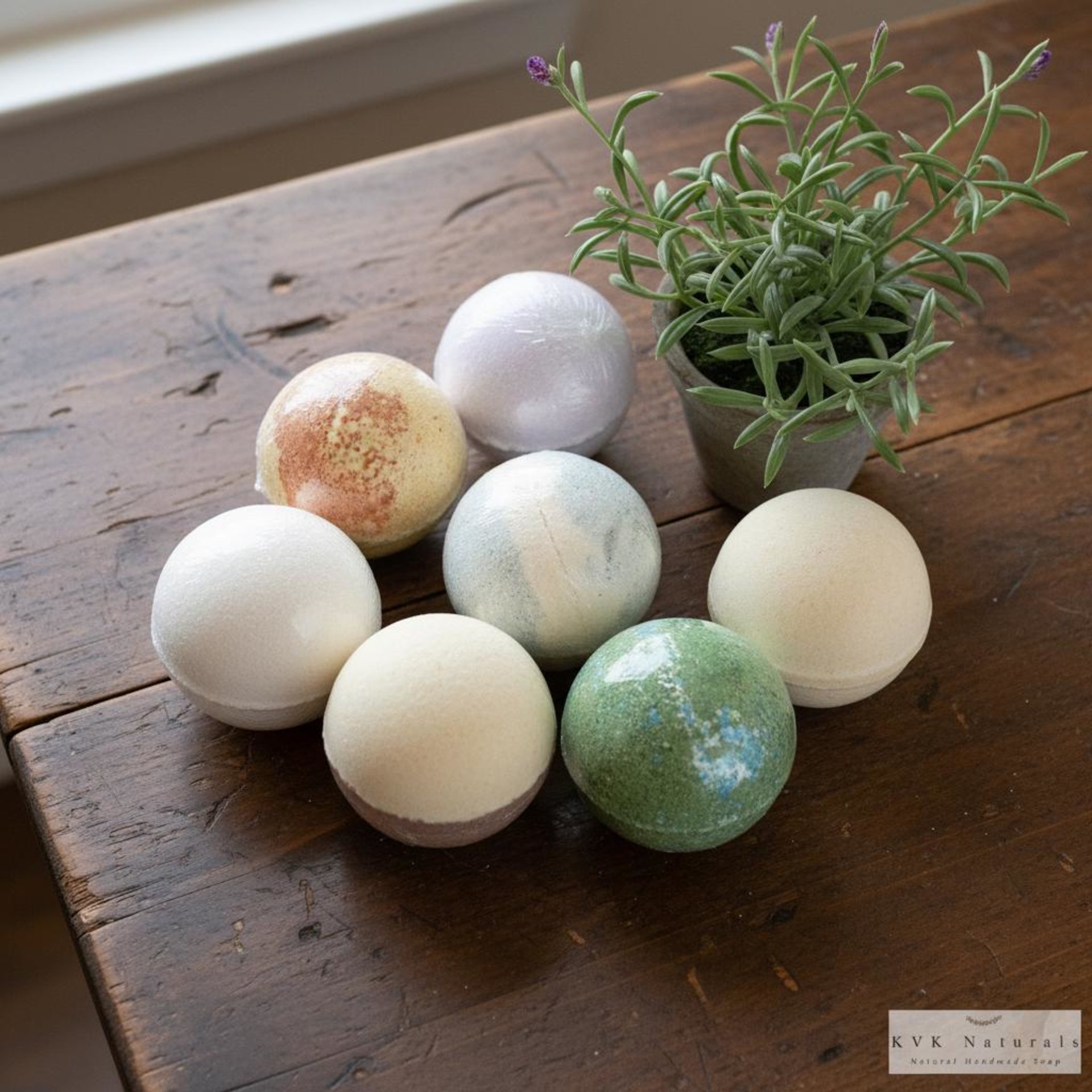 Fall Apple Bath Bomb -  Organic, All Natural Fizzy Treat