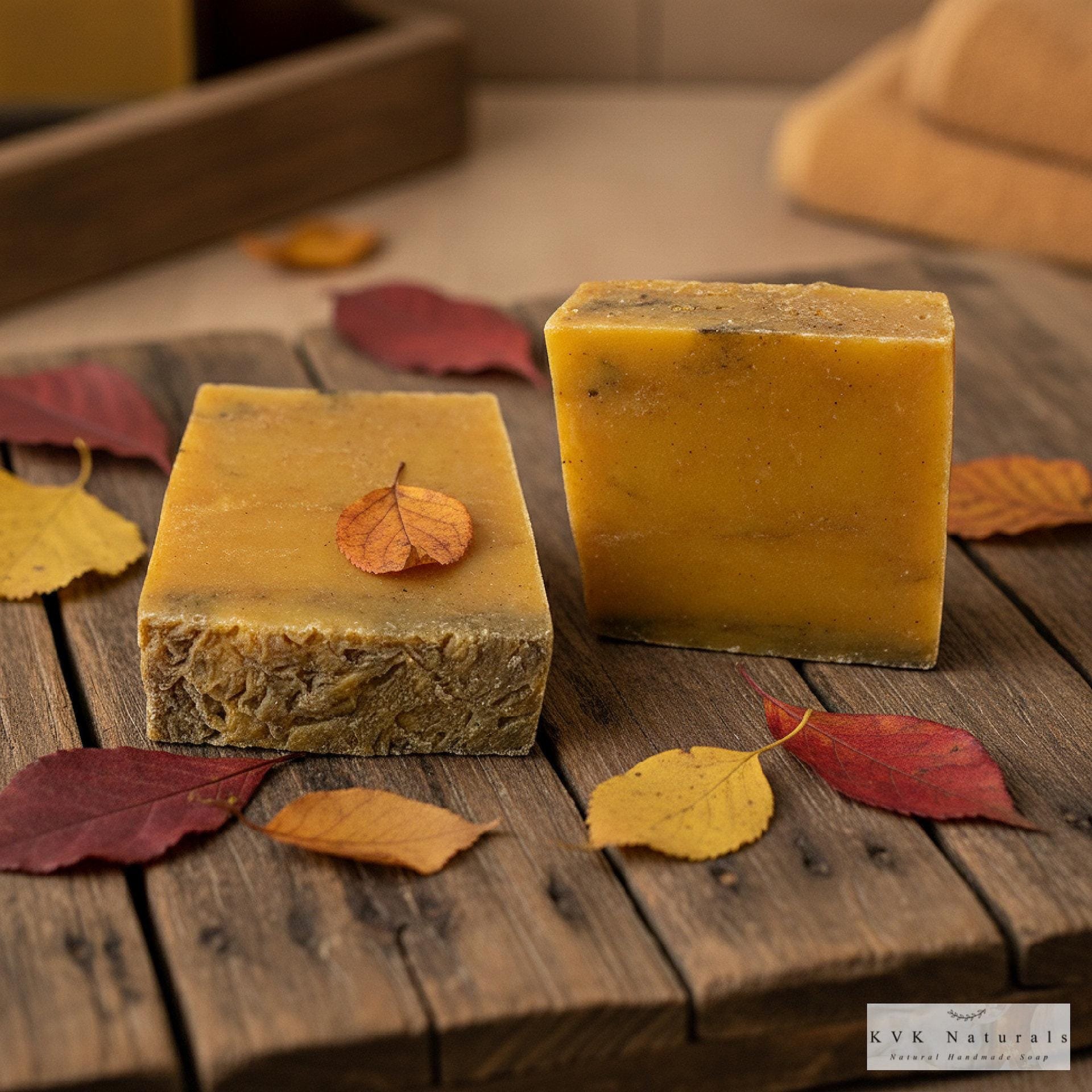 Bewitching Orange Spice Soap Bar: Natural Handmade Autumn Soap